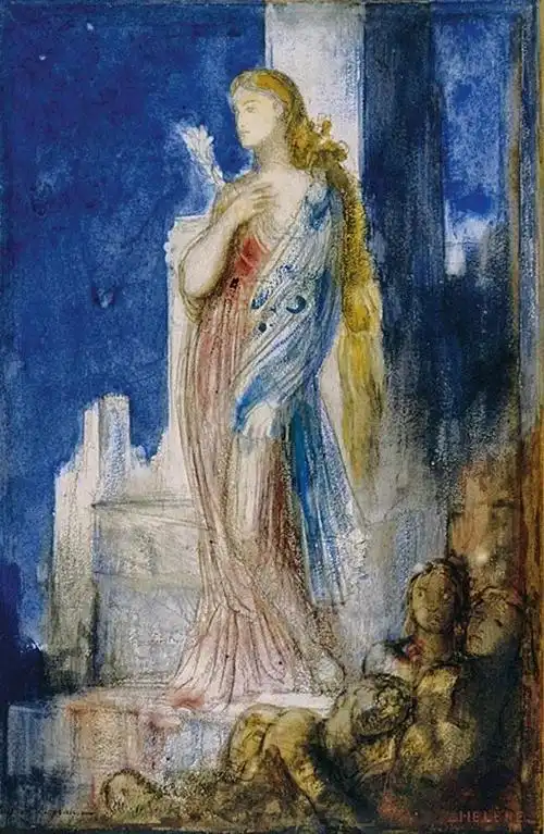 特洛伊寻芳:谁是最美的海伦形象|世界知识画报_攻占特洛伊