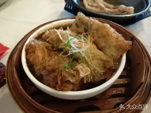 点红点绿茗点居(客村店)-鲍汁鲜竹卷-菜-鲍汁鲜竹卷图片-广州美食