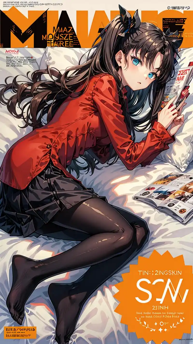 远坂凛【海报风】 尽情地快乐生活才是我的野心.#fate # - 抖音