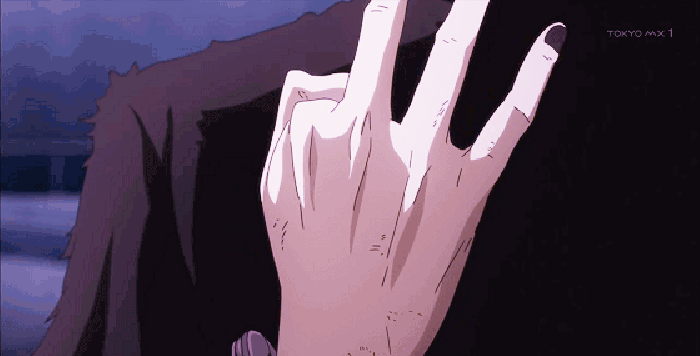 东京食尸鬼gif手指gif动漫gif帅气gif