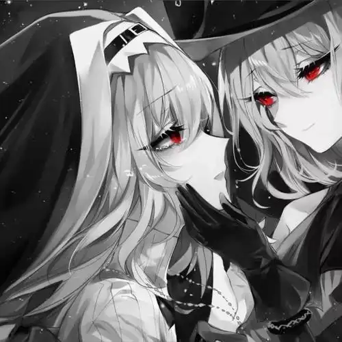 病娇暗黑向丧系闺蜜头像小众冷门款