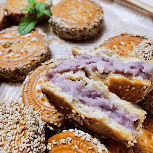 非油炸0难度的芋泥饼烤箱版