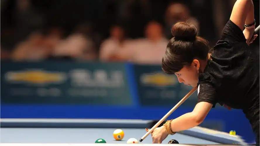 九球天后潘晓婷台球美女