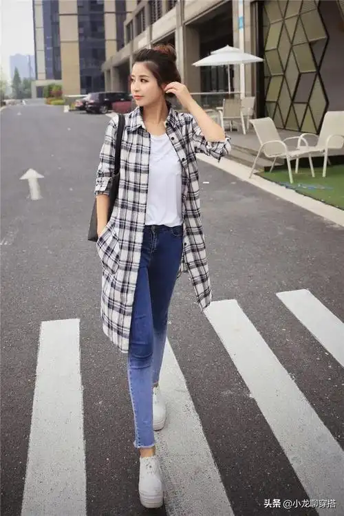 格子衬衫配什么裤子(格子衬衫搭配图解大全)(2)