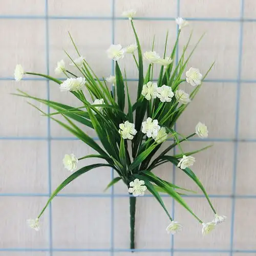 仿真水草 满天星 绿草 装饰 摆放 热销款 小把花 批发 厂家直销