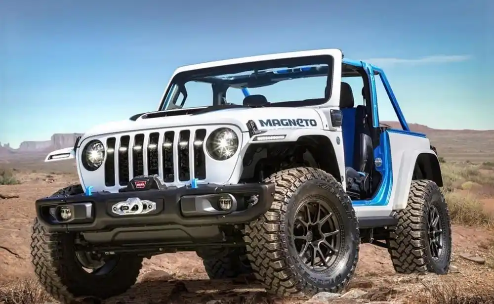 jeepmagneto官图发布纯电越野标杆