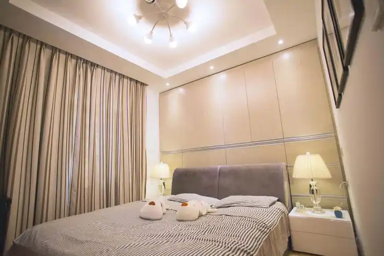 复式客厅吊顶效果图,复式客厅吊顶效果图案例_2023装修效果图-齐家网