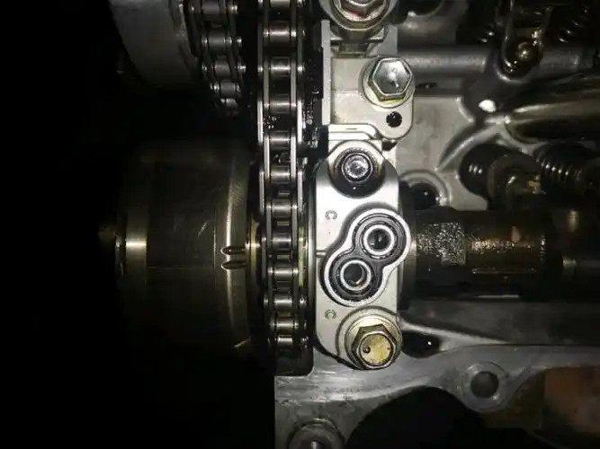 丰田皇冠3gr发动机正时彩图顺便请教一下怎么对对上去总会差半齿