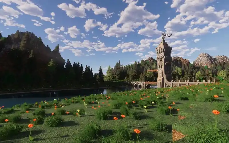 minecraft国外极致光影分享 - continuum 2.1 shaders - pom pbr - 4k