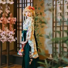 大正袴和服