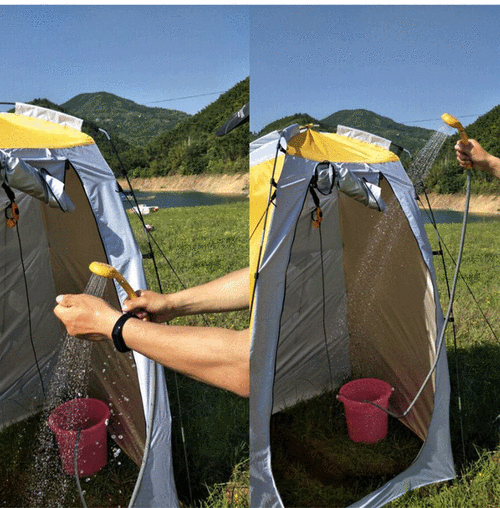 学生宿舍洗澡神器户外车载淋浴器12v便携家用野外露营沐浴器帐篷定制