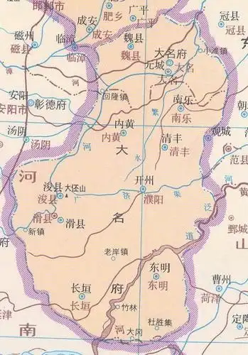 明朝北直隶大名府所辖的开州