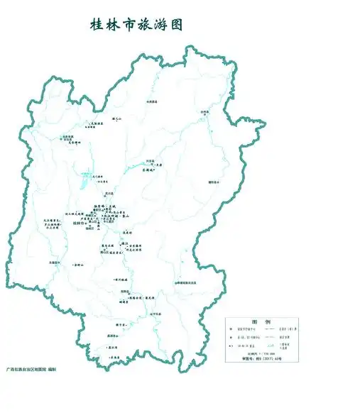 桂林市标准地图(旅游版)_桂林地图库_地图窝