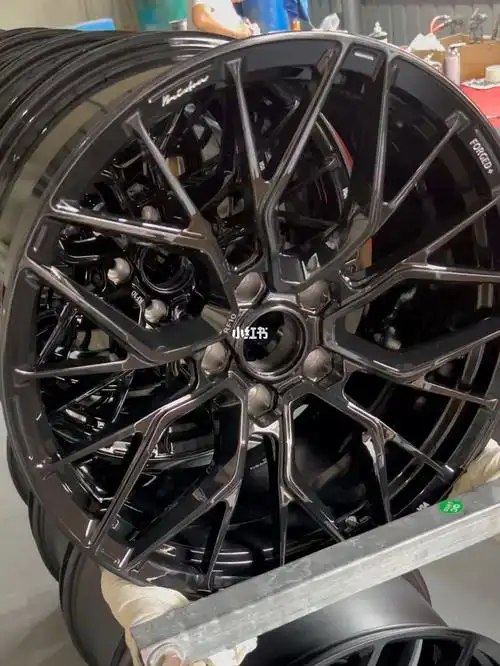 保时捷911定制亮黑色定制锻造轮毂
