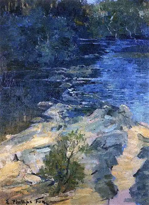 澳大利亚画家伊曼纽尔·菲利普斯·福克斯油画作品欣赏