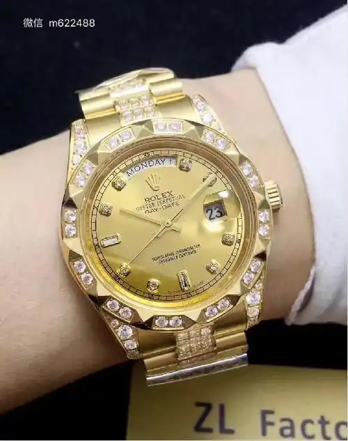 劳力士满天星18k金尽显土豪本色显得更有档次