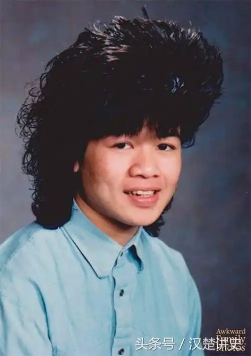 80年代外国年轻人流行的发型老照片