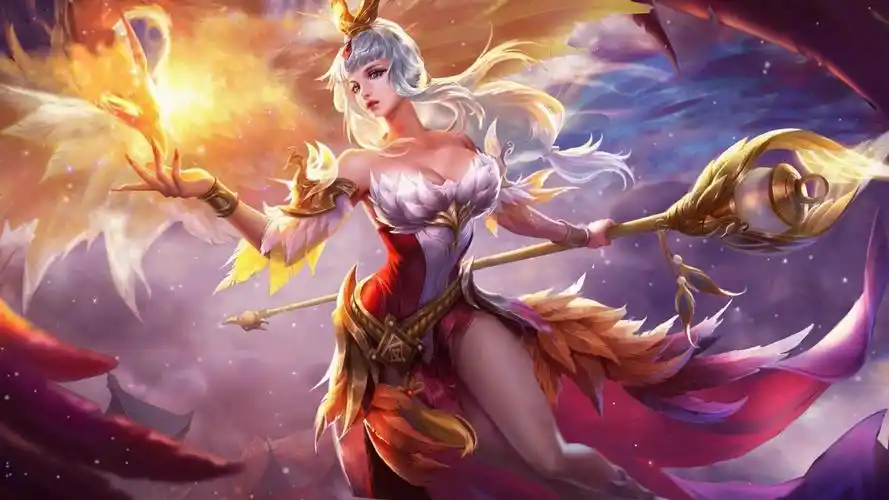 王者荣耀甄姬,插画,高清壁纸 - acfun弹幕视频网 - 认真你就输啦 (?ω