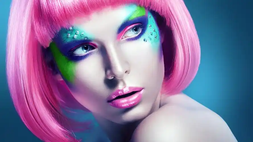 浓妆时尚美女摄影