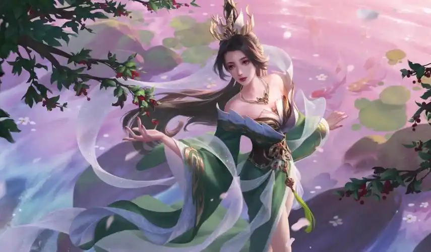 红豆相思(动漫静态壁纸) - 静态壁纸下载 - 元气壁纸