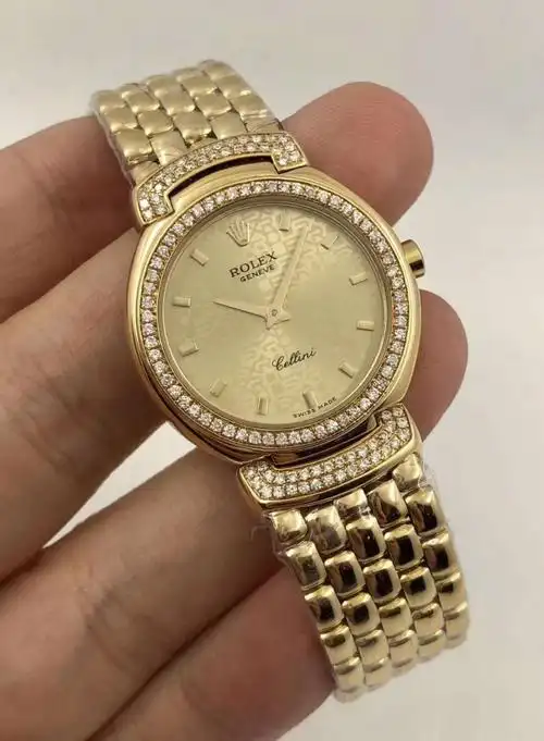 二手正品 劳力士切利尼系列 6621/8石英女表