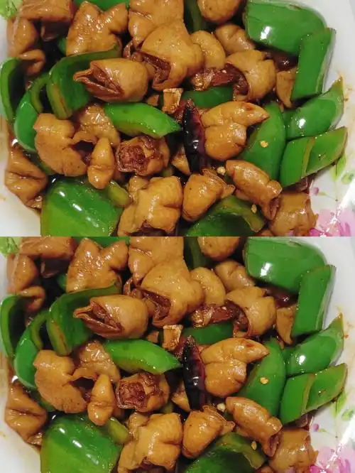 爆炒猪大肠香而不腻超级下饭