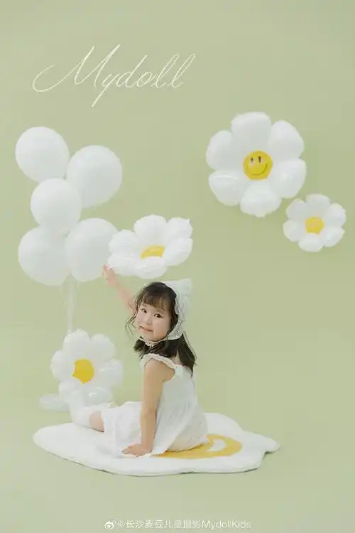 女宝必拍的小清新白裙子宝宝照~甜度爆表6015