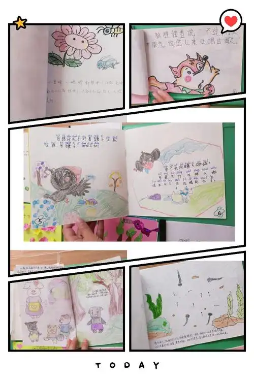 书香伴我成长――辛庄镇中心幼儿园"小绘本 大创意"亲子绘本制作活动