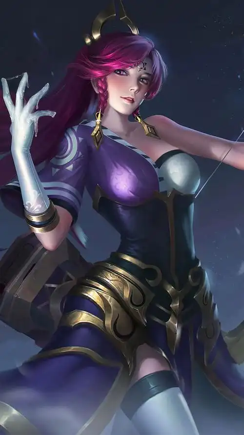 王者伽罗破魔之箭ps图