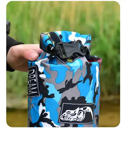 钓鱼伞包渔具包大容量可折叠竿包防水耐磨牛津布袋伞袋鱼杆收纳包迷彩