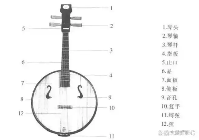 根据阮的大小可分为大阮,中阮,小阮三种,此外