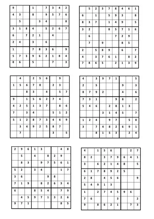 小学初级数独_第1页