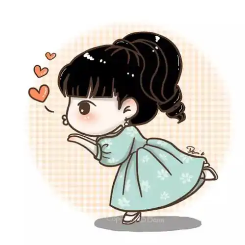 老九门 尹新月 卡通 活泼可爱 情侣 头像