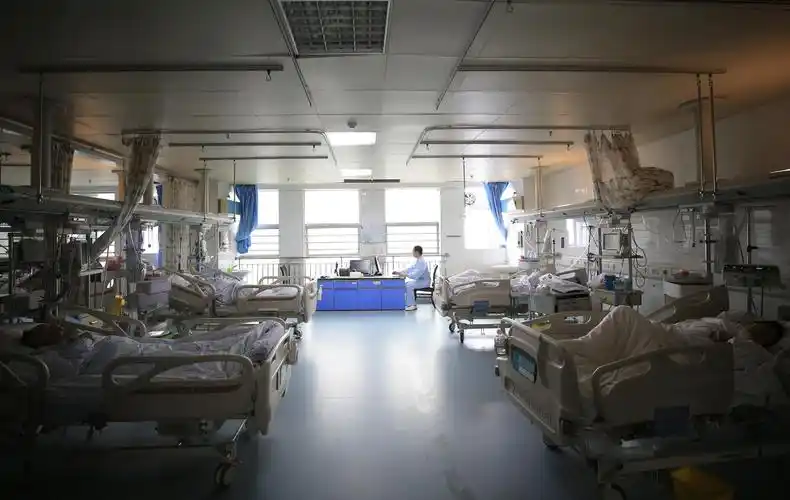 湖南省衡阳市南华大学附属第一医院icu病房资料图.图/新华社