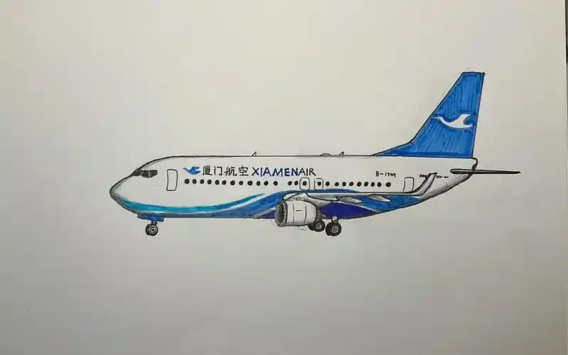 手绘b737(不喜勿喷)