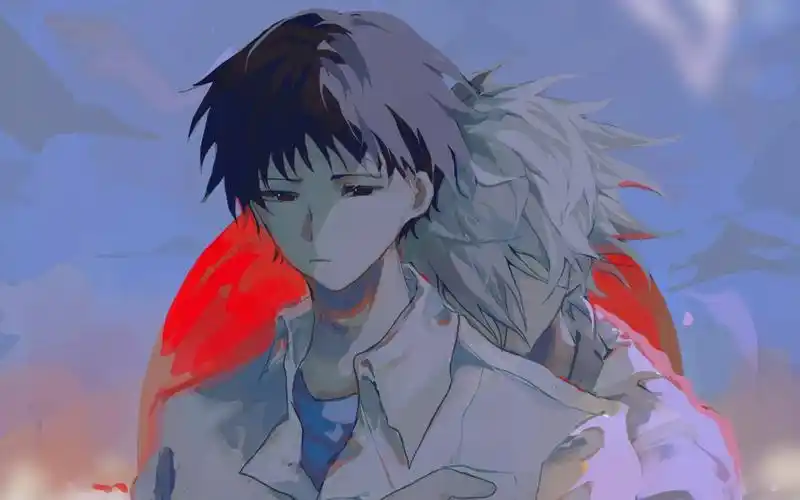 "你能否让我停止这种追逐"渚薰×真嗣 eva 原画具体看简介