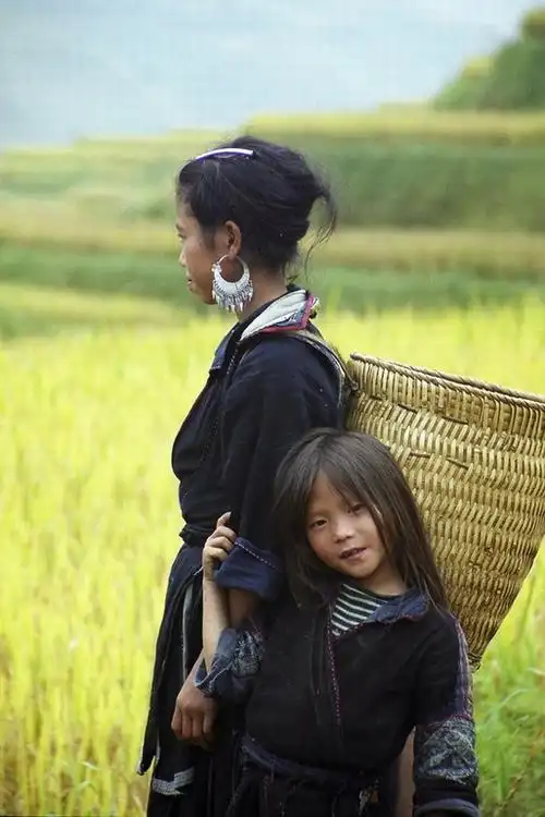 越南苗族女孩