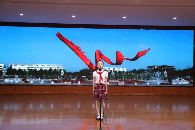 传承百年精神争做时代新人濮阳市子路小学小小百家讲坛演讲比赛