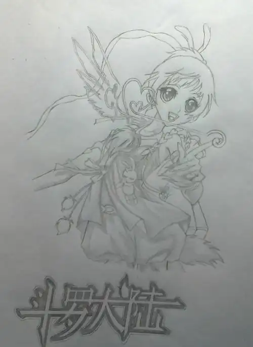 斗罗大陆q版小舞怎么画简单又可爱【无为】斗罗大陆小舞q版超轻粘土