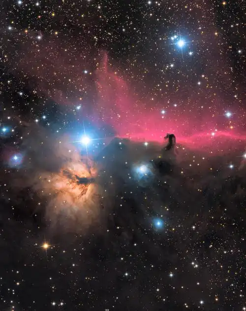 马头星云和火焰星云