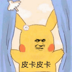 表情包——皮卡丘