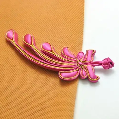 diy盘扣扣子纽扣专卖高档双凤尾手工盘扣旗袍唐装上衣名族