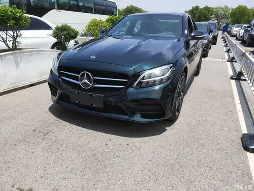 【图】c260提车!祖母绿太美了!_奔驰c级论坛_汽车之家论坛
