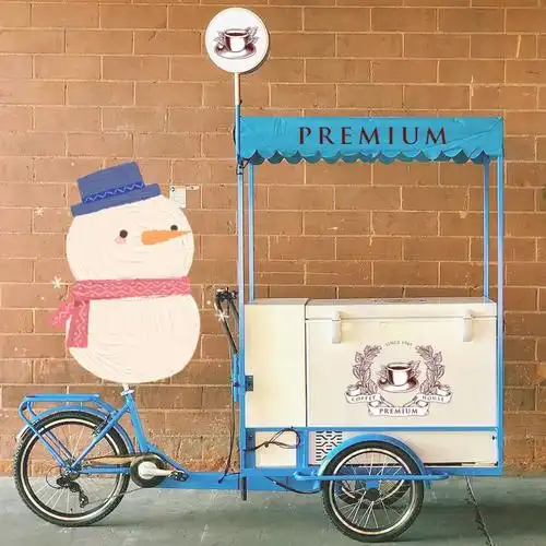 冰淇淋三轮车你的夏日梦中情车