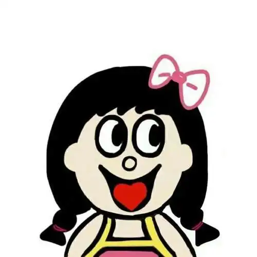 旺仔卡通情侣头像