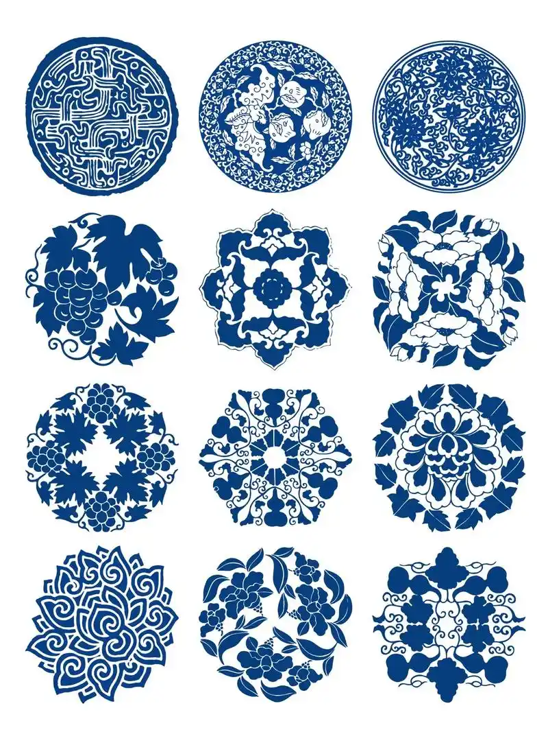 服装设计考研|素材积累.中国传统纹样分享 #图案设计 #服装 - 抖音