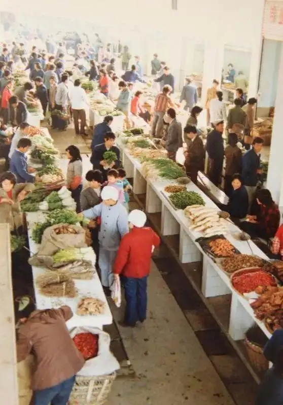 老照片中的雨花① | 20多年前,雨花区的农贸市场是这个样子的
