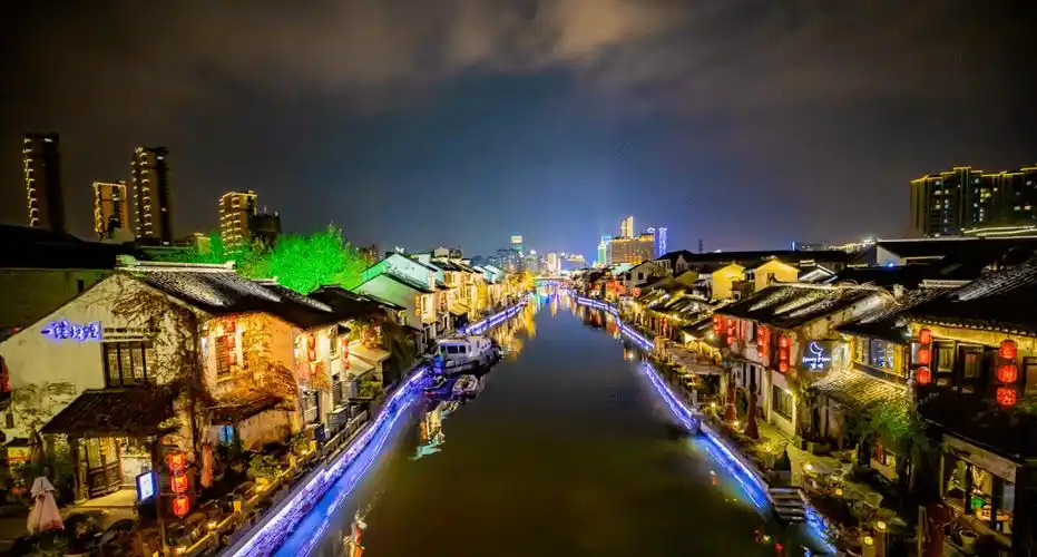 有一种美,叫无锡的夜_古镇_文化_街区
