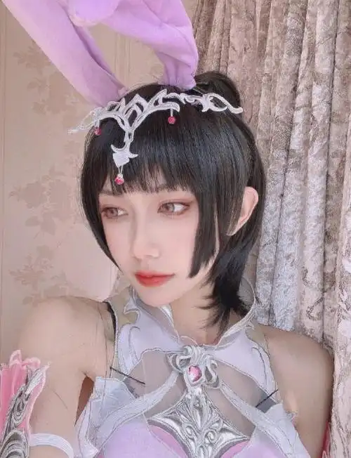 斗罗大陆:男生反串cos小舞,颜值秒杀大部分女生,太可爱了