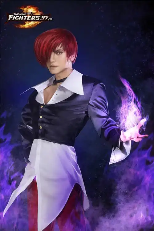 不疯不成魔《拳皇97ol》八神庵cos照曝光